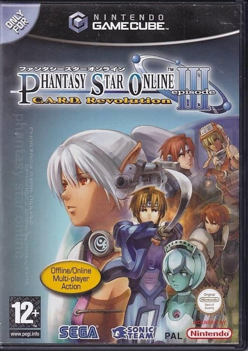 Phantasy Star Online Episode III CARD Revolution - GameCube (B Grade) (Genbrug)